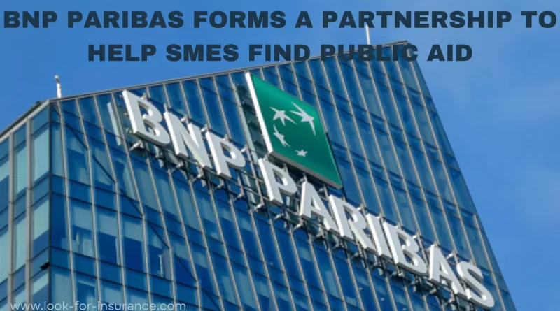 BNP Paribas forms a partnership to help SMEs find public aid