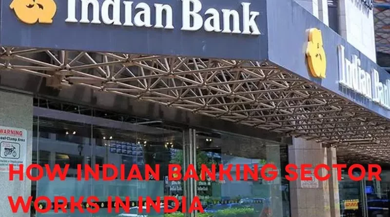 how Indian banking sector works in india