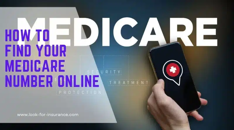 how to find your Medicare number online